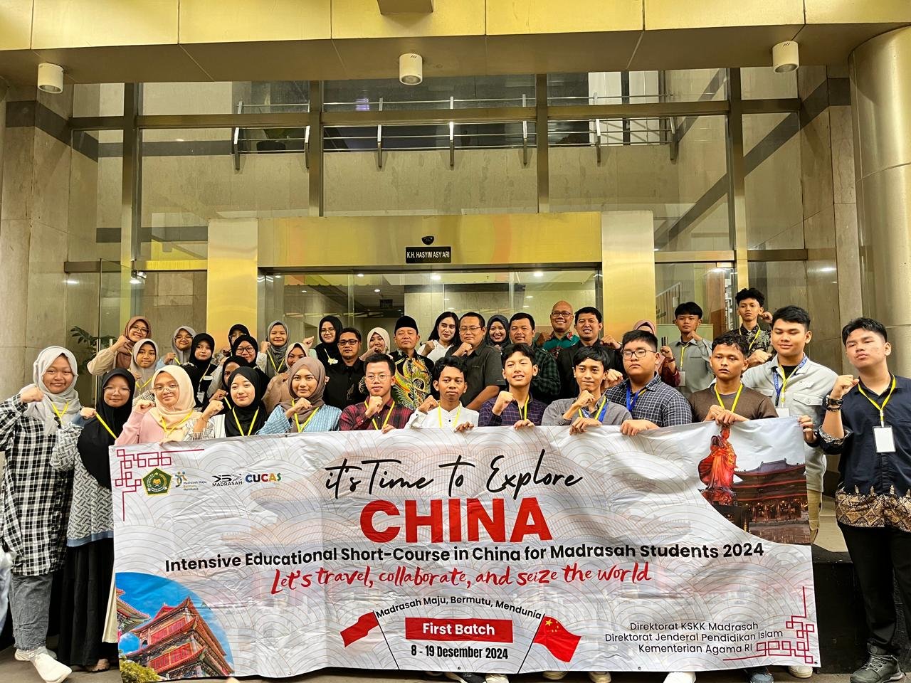 Keren! Peserta Didik MAN 3 Banyuwangi Terpilih Ikut Intensive Educational Short Course in China for Madrasah Students